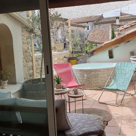 Maison Avec Jacuzzi Et Terrasse Sur Les Toits Brignon 外观 照片